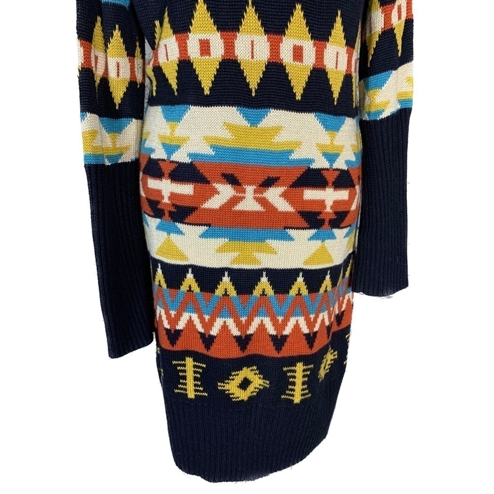 Jessica Simpson Sweater Dress Floklore Ethnic - Picture 11 of 14